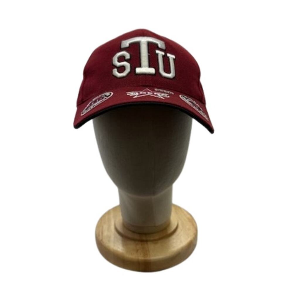 Big Boy Headgear STU Tigers Adjustable Hat NCAA College Cap Maroon Unisex OSFM